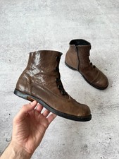 Cydwoq Artisan Leather Button Granny Boots