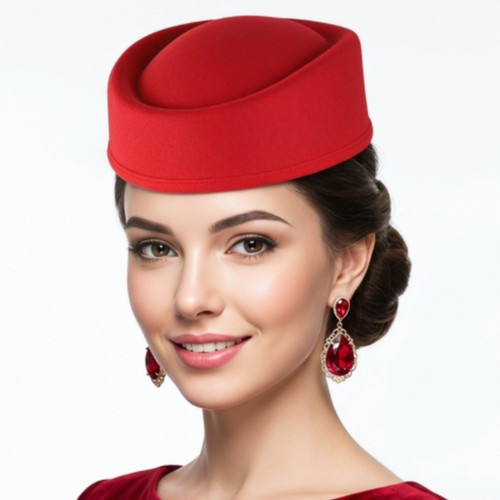 Stewardess hat pillbox - hat,