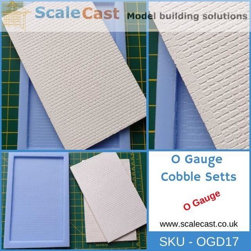 Ogd17 gauge cobble setts - ogd17, mould