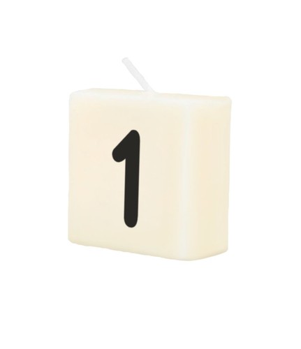 Letter candle - letter, 1