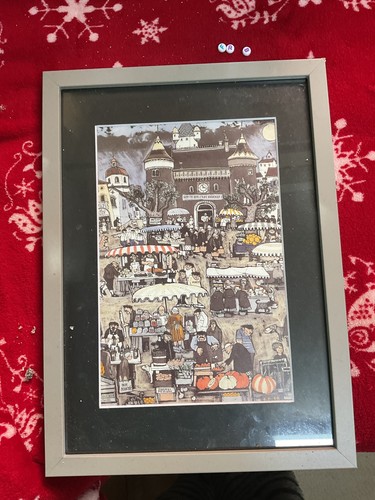 Print art framed - art, rare