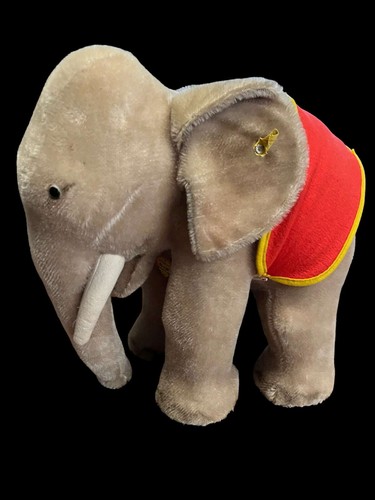 Vintage steiff mohair elephant - steiff,