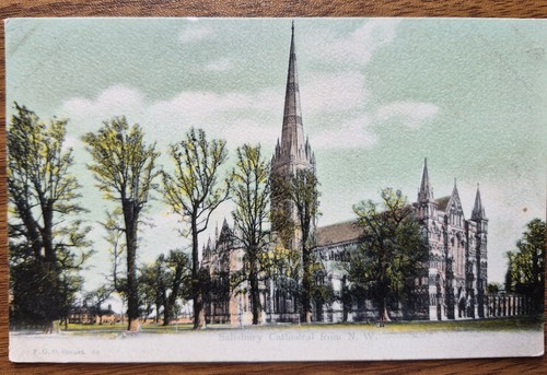 Salisbury cathedral from w - n.,