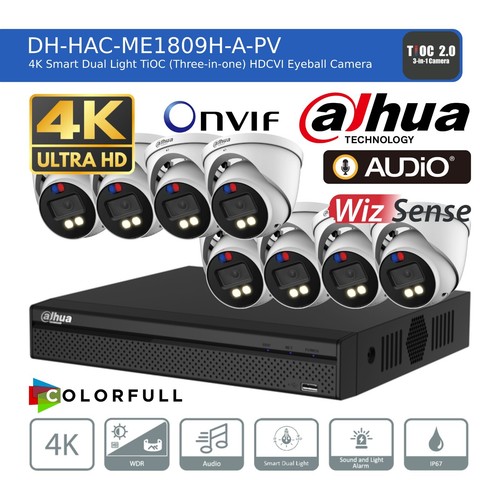 Dahua cctv security - cctv, 8mp