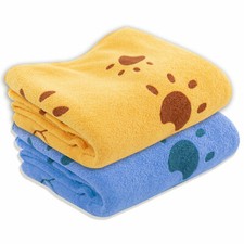 Dog Towels Microfibre x2 NEW