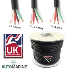 PVC 4 Core Cable 12v 24v Thin