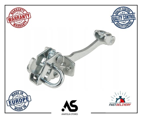 Door check strap - stop, hinge