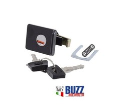 Vespa PX T5 Toolbox Glovebox Lock with 2 Keys in Black Quality 003819