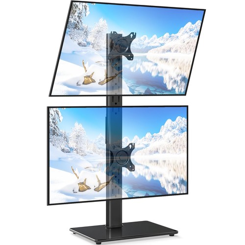 Vertical dual monitor stand - dual,
