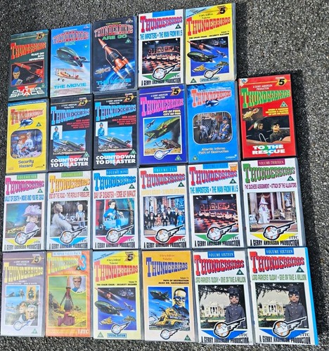 Thunderbirds vhs video - vhs,