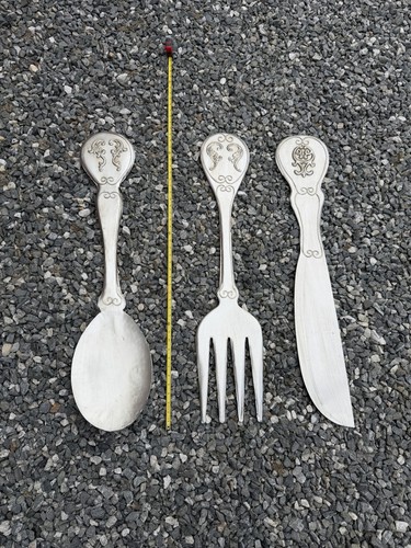 Giant fork and - spoon, 38“