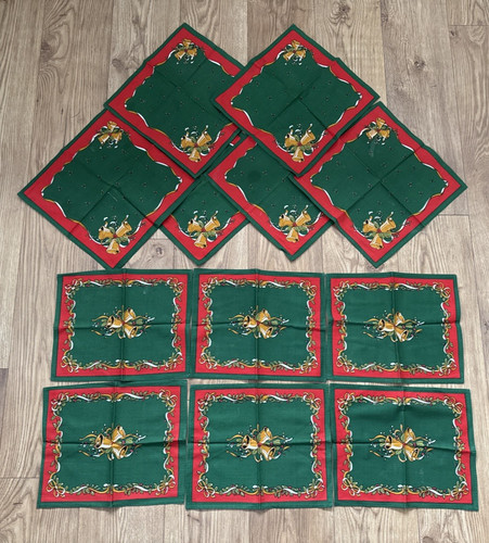 Christmas placemats napkins - placemats, &