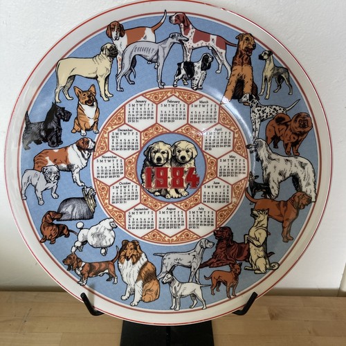 Vintage wedgwood 1984 - dogs, 10"