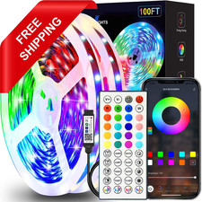 RGB LED Strip Lights 1-40M APP