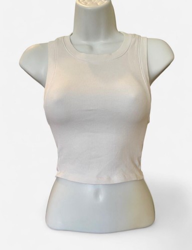 Zara white ribbed - zara, staple