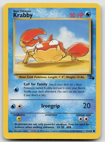 Krabby unlimited fossil - 51/62,