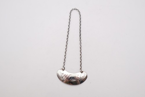 Antique silver whisky noggin - silver,