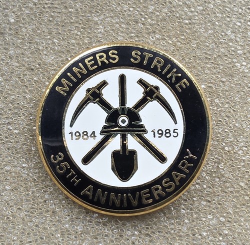 Miners strike 35th - strike, anniversary