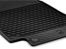 Genuine Mercedes-Benz W205 C-Class FRONT Rubber Black Floor Mats A20568022489G33