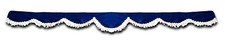 BLUE FRONT PLUSH CURTAINS