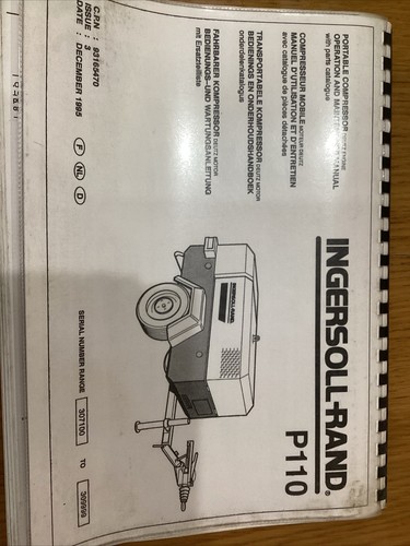 Ingersoll rand compressor - ingersoll,