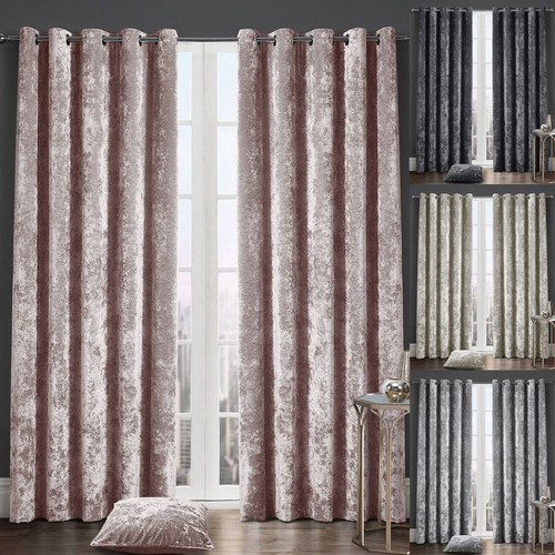 Luxury crushed velvet curtain - luxury,