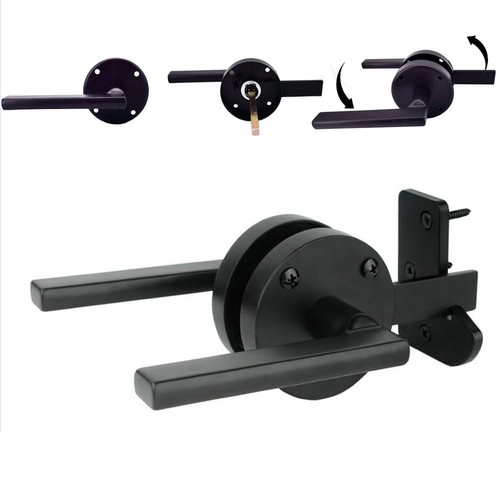 Gate latch for wooden fence - for,