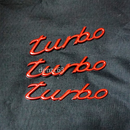 Glossy big red turbo - glossy,