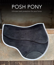 Velvet competition saddle pad
