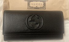 GUCCI Soho Double Logo Black