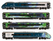 Hornby R30444 OO Gauge Class 390 Pendolino 4 Car Train Pack 390121 Avanti West C