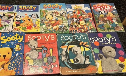Sooty annuals books bundle - sooty,