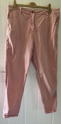 Chinos pink ladies size - m&s,