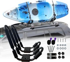 Kayak Roof Rack with Tie Down