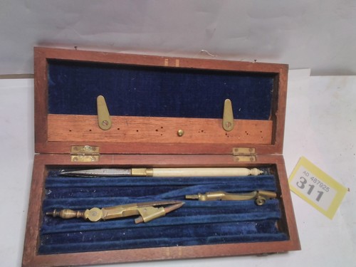 Antique tech drawing - drawing, items