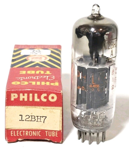 Philco 12bh7a black - philco,