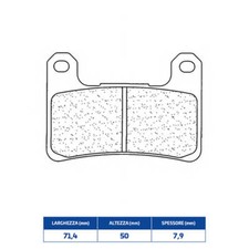 Front Sintered Brake Pads For