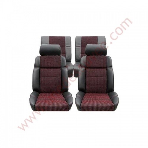 Semi leather seat covers - seat,
