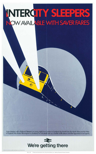 Vintage intercity sleepers art - vintage,