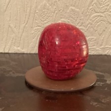 Apple 3D Crystal Puzzle Red, 44 Pieces