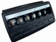 MOTOROLA IMPRES DP3400 DP4400e RADIO WALKIE TALKIE SIX WAY BATTERY CHARGER