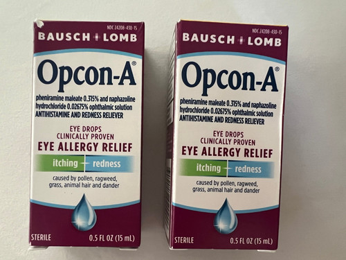 Bausch lomb opcon a eye - x, opcon-a