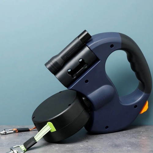 Retractable dual dog leash - retractable,