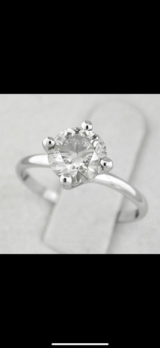 Diamond engagement ring - , with
