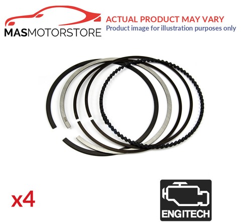 Engine piston ring set - engine,