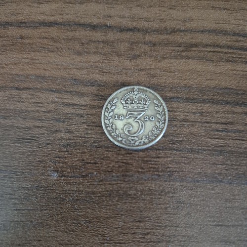 1920 king george silver 3 - v,