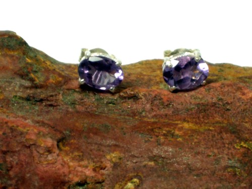 Oval purple amethyst - ,