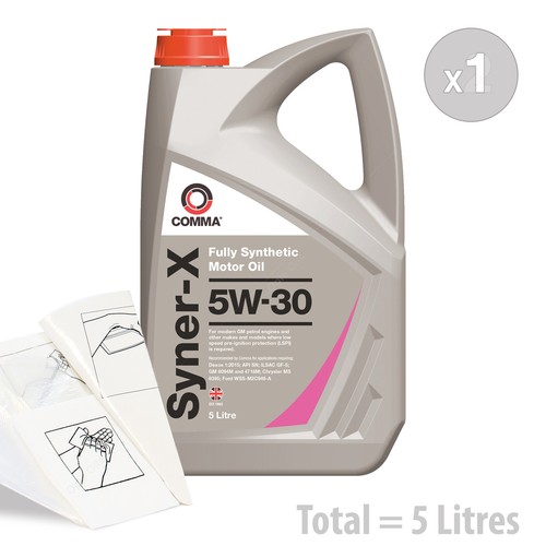 Car engine oil service - engine, kit