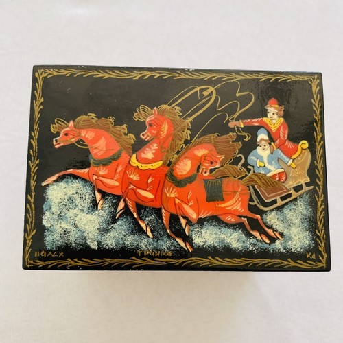 Vintage russian troika black - vintage,