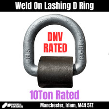10Ton, Lashing Rings, D Ring